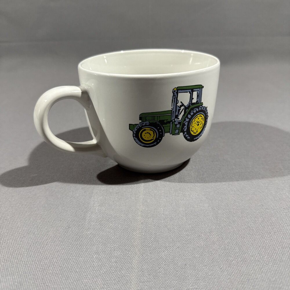 John Deere 24 oz Large Oversized Coffee Mug Soup Chili Bowl by Gibson